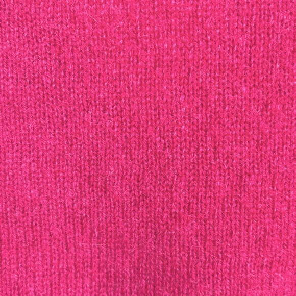 McDuff Essentials raspberry cashmere sweater, L - Picture 5 of 5